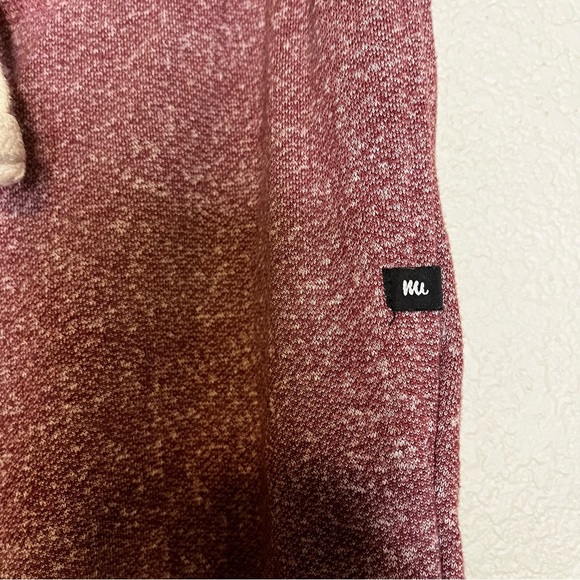 MeUndies French Terry Heather Burgundy Joggers or Sweatpants Size Small - Picture 5 of 15